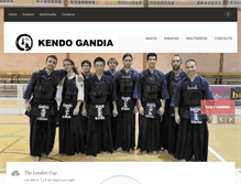 Tablet Screenshot of kendogandia.com